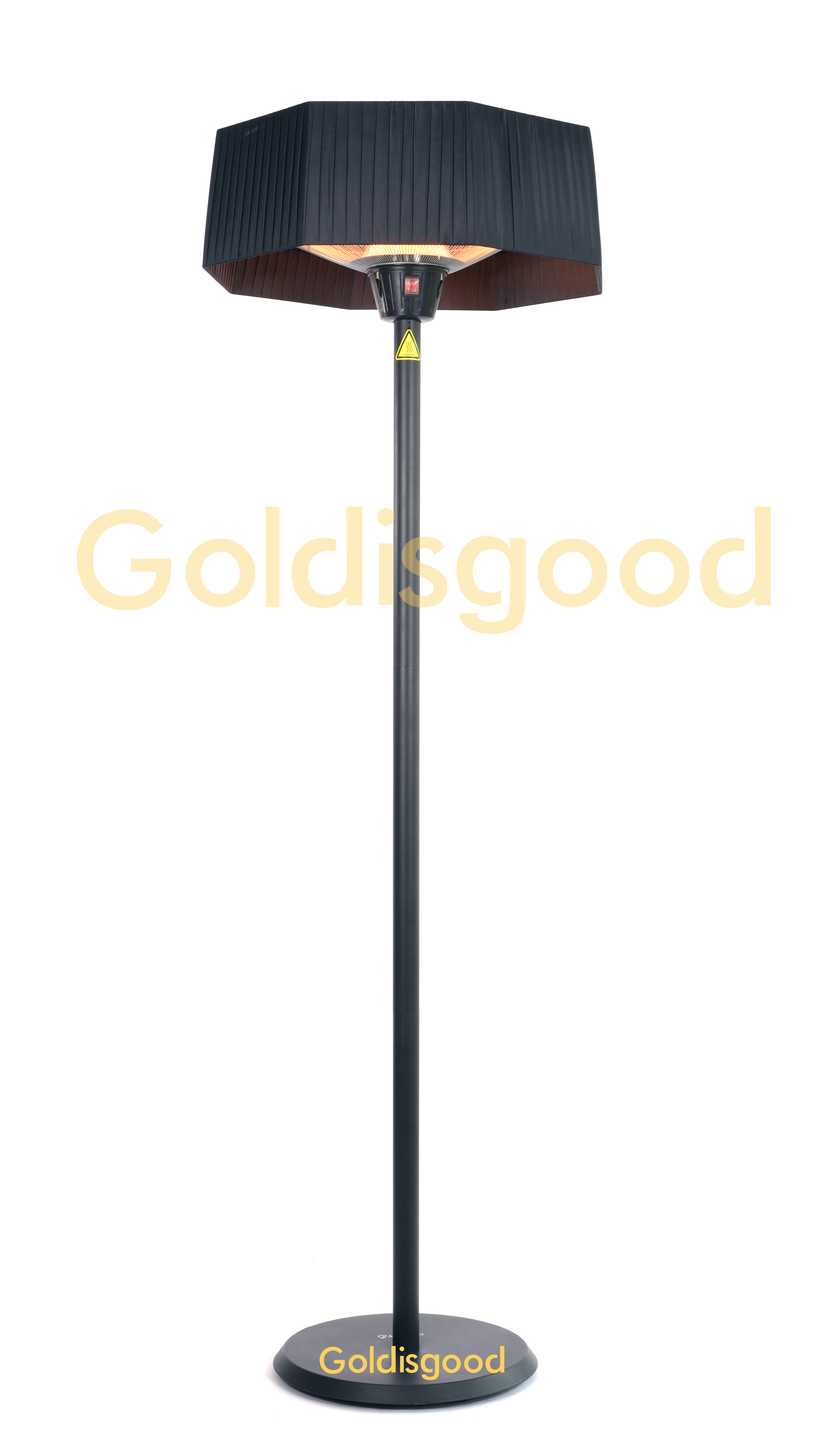 Standing patio heater