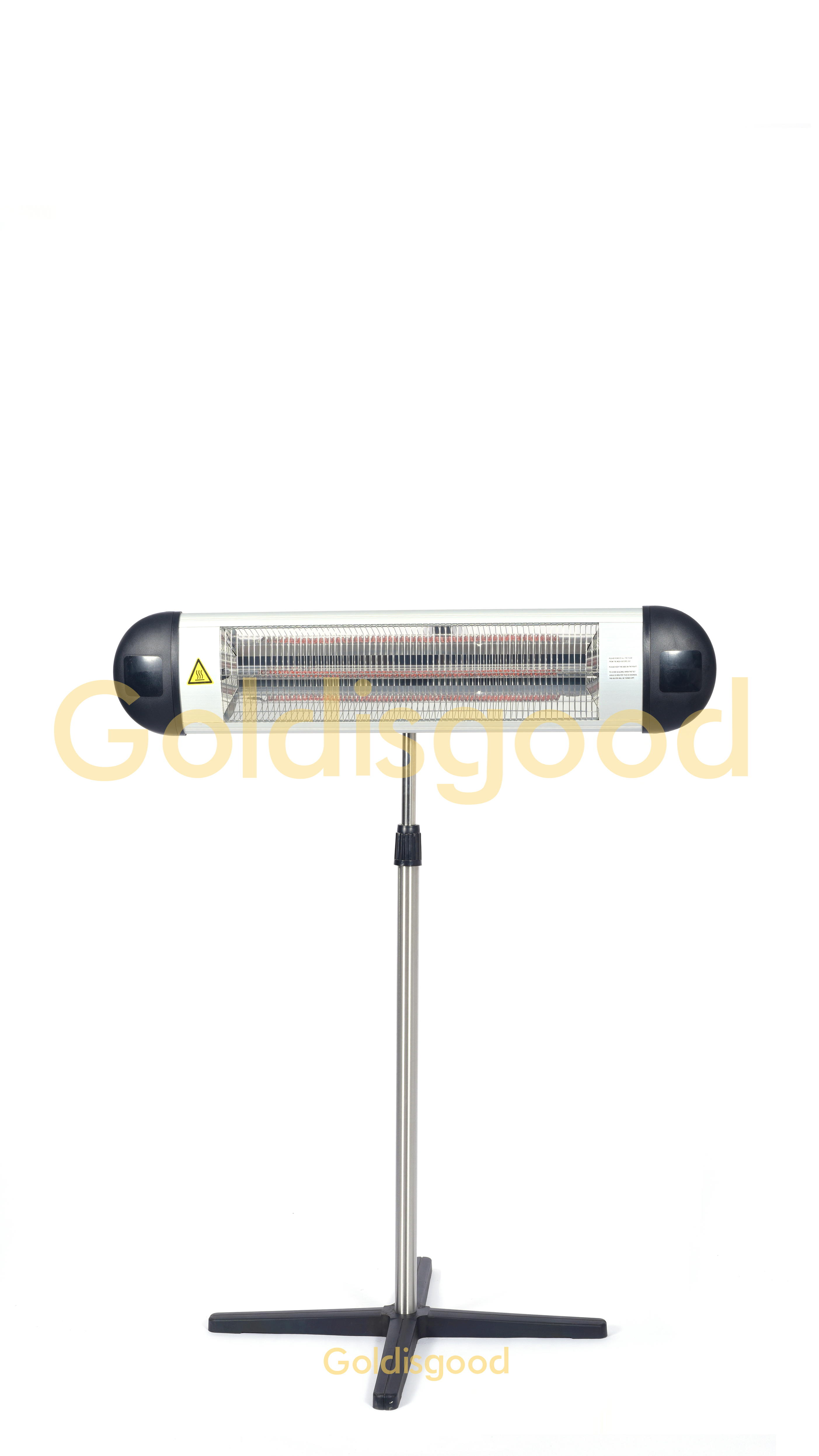 Infrared wall heater for bathroom